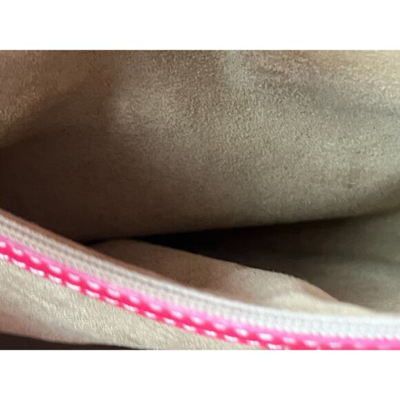 MCM Handbag White/raspberry Leather Tote - Picture 15 of 16